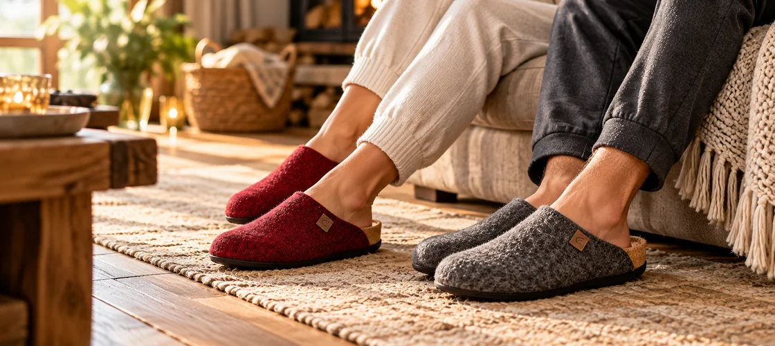 Bequeme Hausschuhe f&uuml;r Damen und Herren bei Schuh Weeger